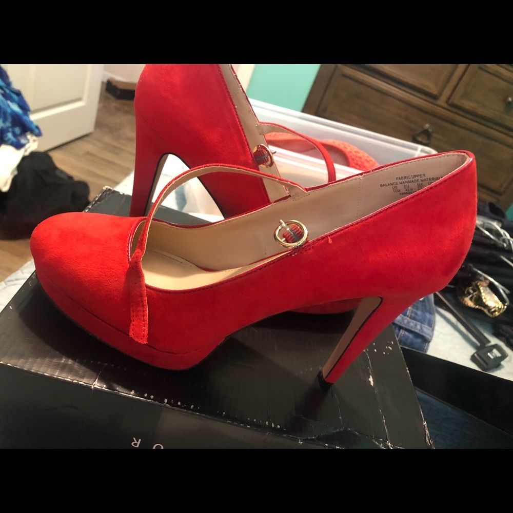 Bright Red Heels